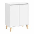 vidaXL Sideboard mit Sonoma-Eiche-Finish, Mehrfarbig, Verfügbar in Verschiedenen Größen