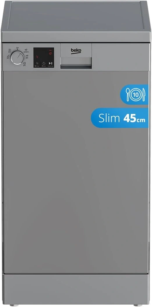 Zmywarka Beko DVS05024S, kolor srebrny