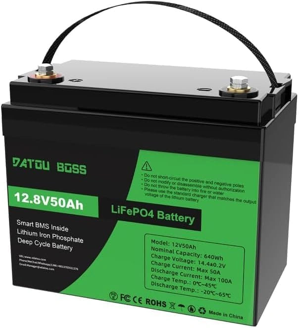 Akumulator DATOUBOSS 12V, 50 Ah, 12 V