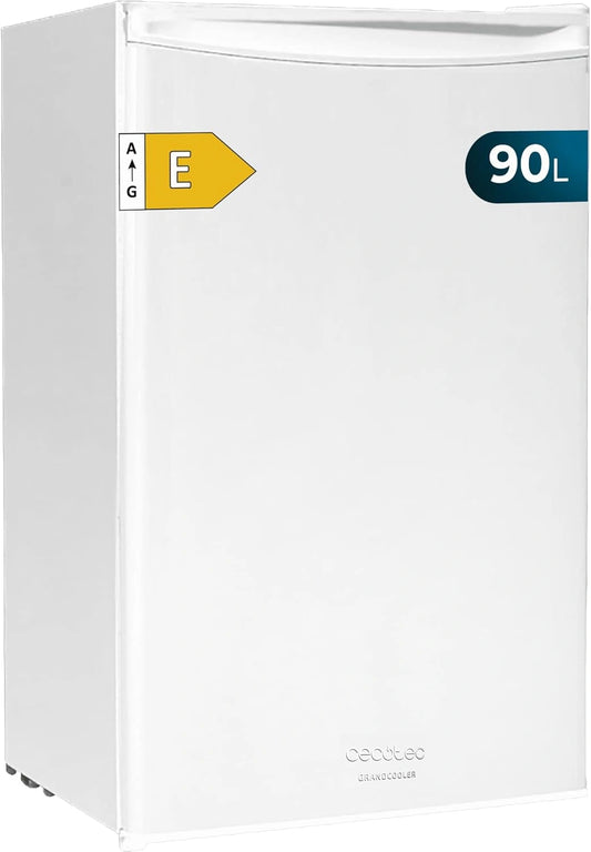 Lodówko-zamrażarka Cecotec, 90 l, regulacja temperatury, kolor biały