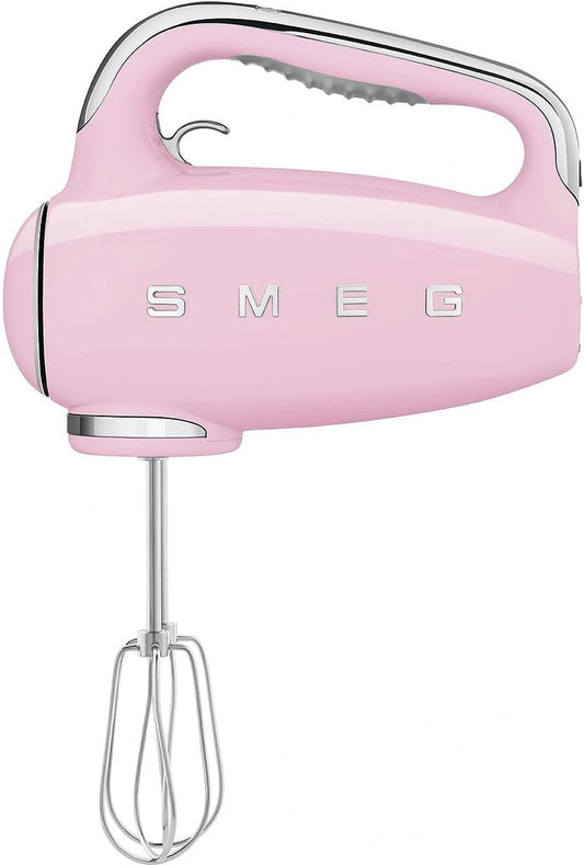 Mikser ręczny Smeg HMF01PKEU, 250 W, kolor różowy
