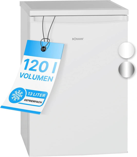 Lodówka Bomann, 120 l, kolor biały