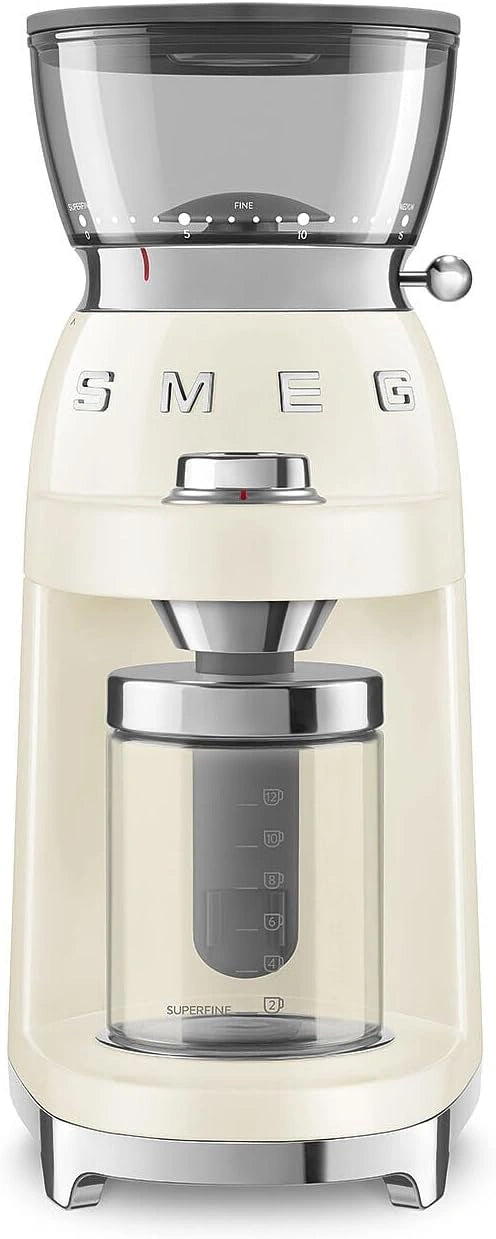 Młynek Smeg CGF03CREU, 150 W, kolor beżowy