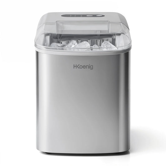 Kostkarka do lodu H.Koenig KB14, 120 W, kolor srebrny