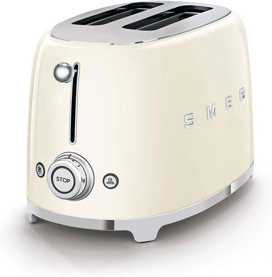 Grill Smeg TSF01CREU, 950 W, kolor beżowy