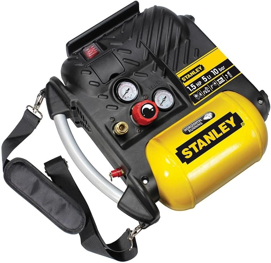 Kompresor Stanley Dn200, kolor czarny i żółty