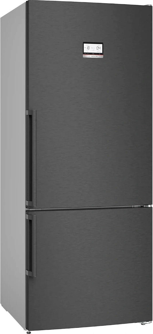 Lodówka Bosch KGN76AXDR, 406 l, system bezszronowy, kolor czarny