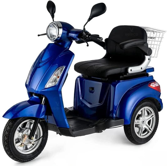 Skuter elektryczny VELECO ZT15, kolor niebieski
