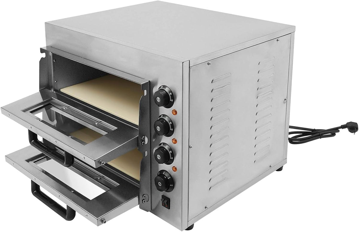 Piec do pizzy, 3000 W, programator czasowy