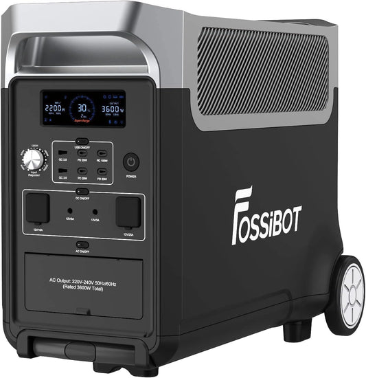 Stacja zasilania FOSSiBOT-Polska F3600, 3600 W, 3840 Wh