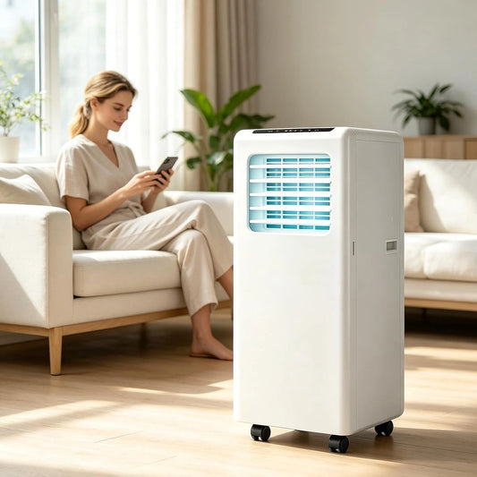 Klimatyzator Mobilny, 14000 BTU, do 40 m², programator czasowy