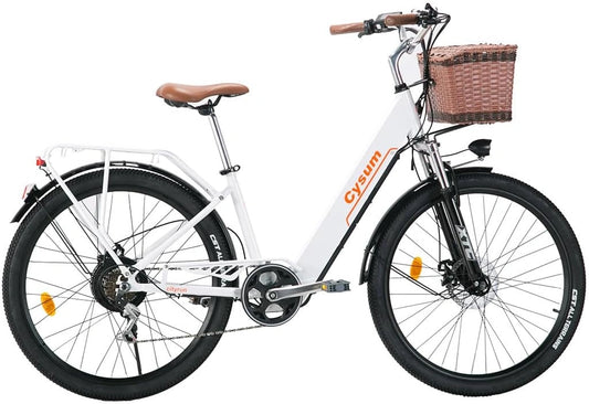 Rower elektryczny cysum, 250 W, 360 Wh, 36 V