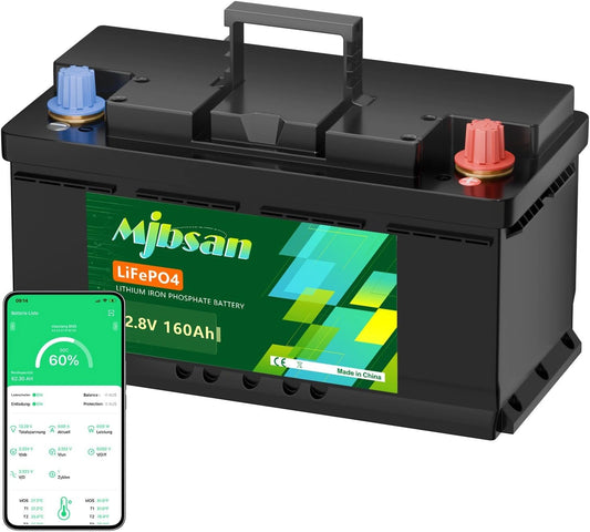 Akumulator Mjbsan, 160 Ah, 2048 Wh, 12 V