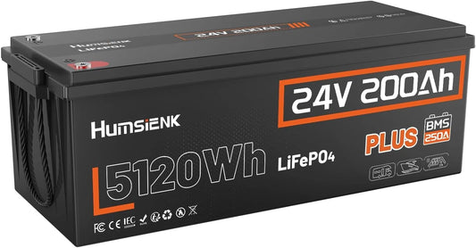 Akumulator, 200 Ah, 5120 Wh, 24 V
