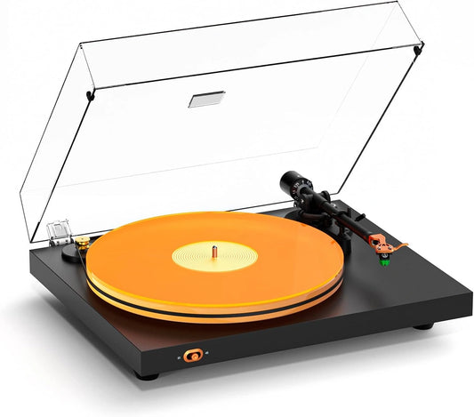 Gramofon Fosi Audio VM95E, kolor czarny
