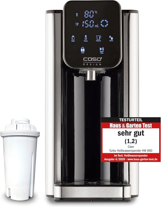 Podgrzewacz wody Caso Hw660, 2,7 l, kolor srebrny