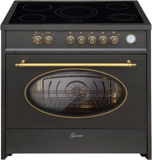 Grill GURARI, 121 l, kolor czarny