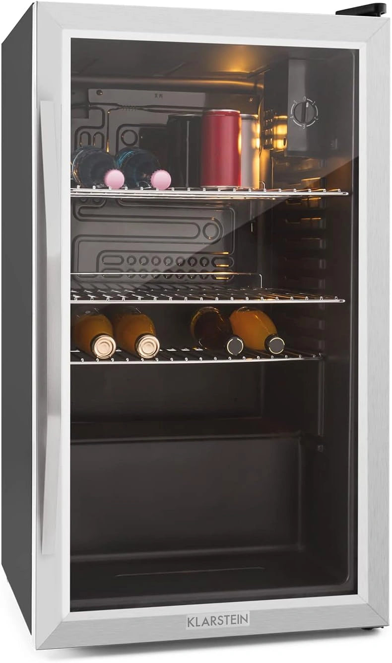 Lodówka Klarstein, 80 l, kolor srebrny