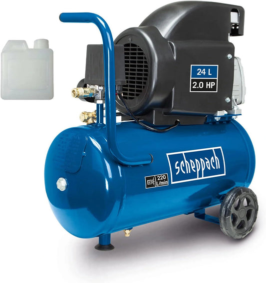 Kompresor Scheppach, 1500 W, 220 l