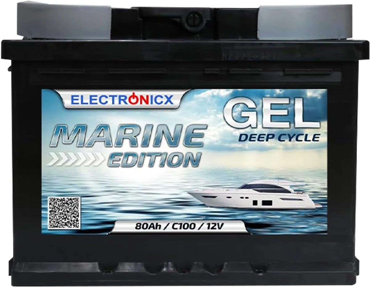 Akumulator Electronicx, 80 Ah, 12 V