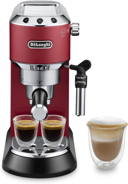Ekspres do kawy De Longhi, 1350 W, 1 l, kolor czerwony