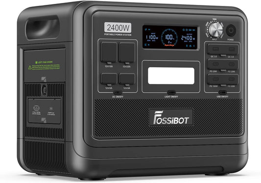 Stacja zasilania FOSSiBOT-Polska, 2400 W, 2048 Wh