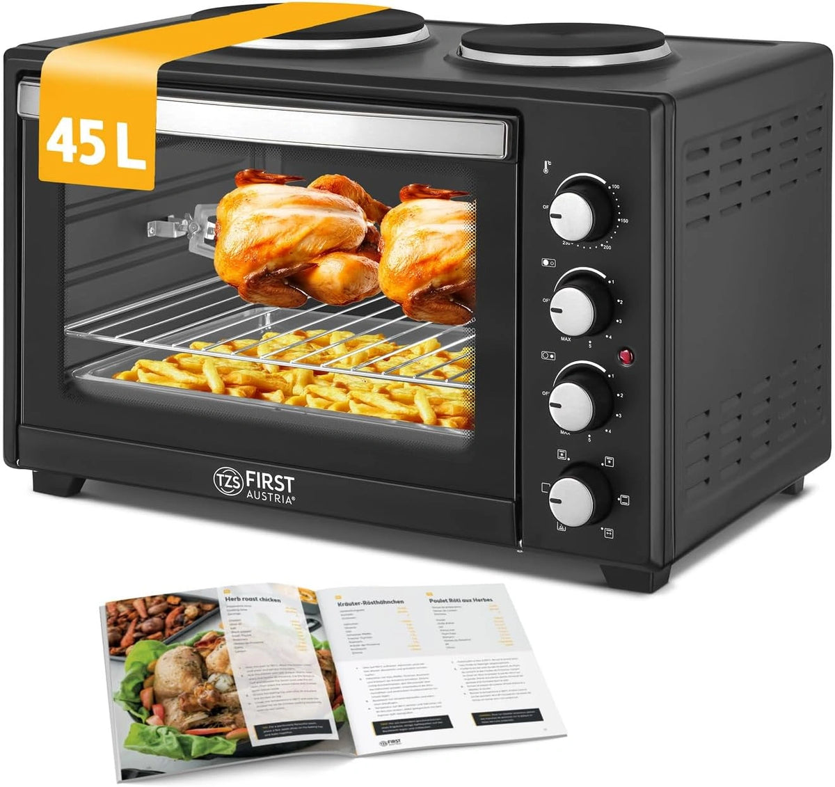 Piekarnik TZS, 3400 W, 60 l