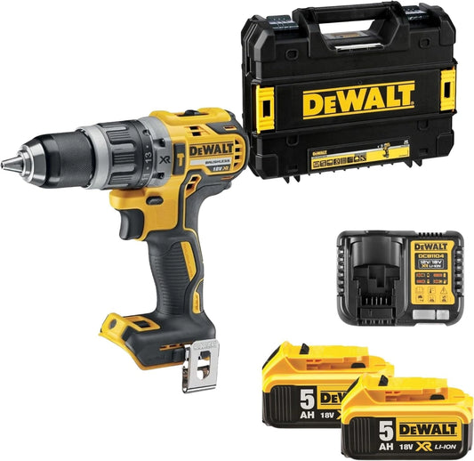 Wiertarko-wkrętarka DEWALT DCD796P2, 5,0 Ah, 18 V