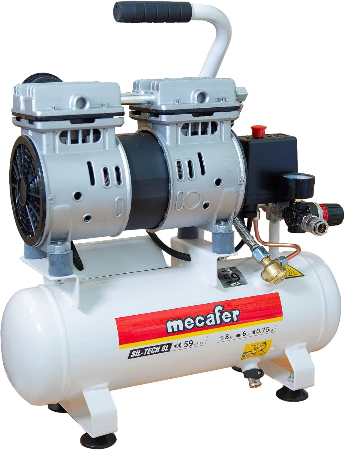 Kompresor Mecafer, 6 l