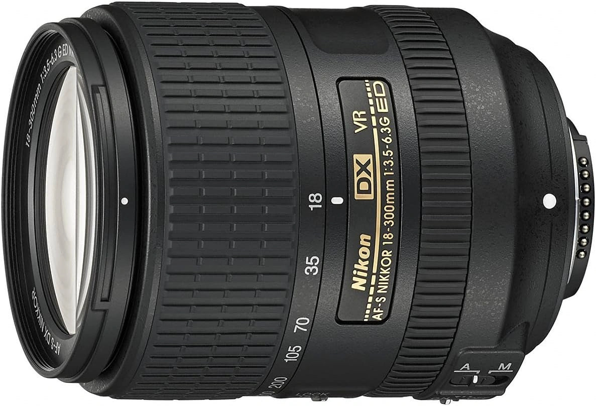 Obiektyw fotograficzny Nikon AF-S, kolor czarny