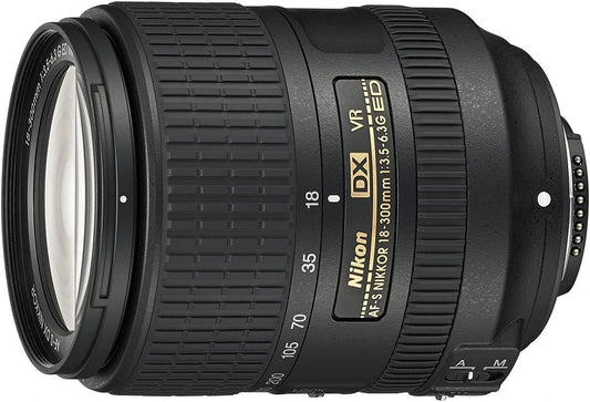 Obiektyw fotograficzny Nikon AF-S, kolor czarny