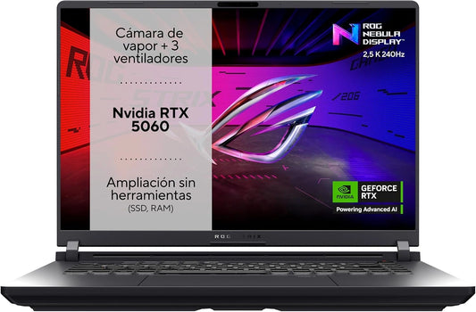 Dysk SSD ASUS ROG G615JMR-RV004, 32 GB, 16 cali, kolor szary