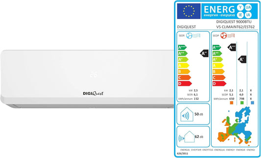 Klimatyzator, 9000 BTU, Wi-Fi