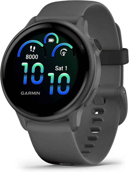 Zegarek sportowy GPS Garmin, kolor szary