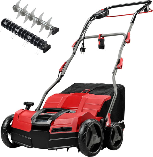 Wertykulator Einhell GE-SA, 1600 W, 230 V, kolor czerwony i czarny