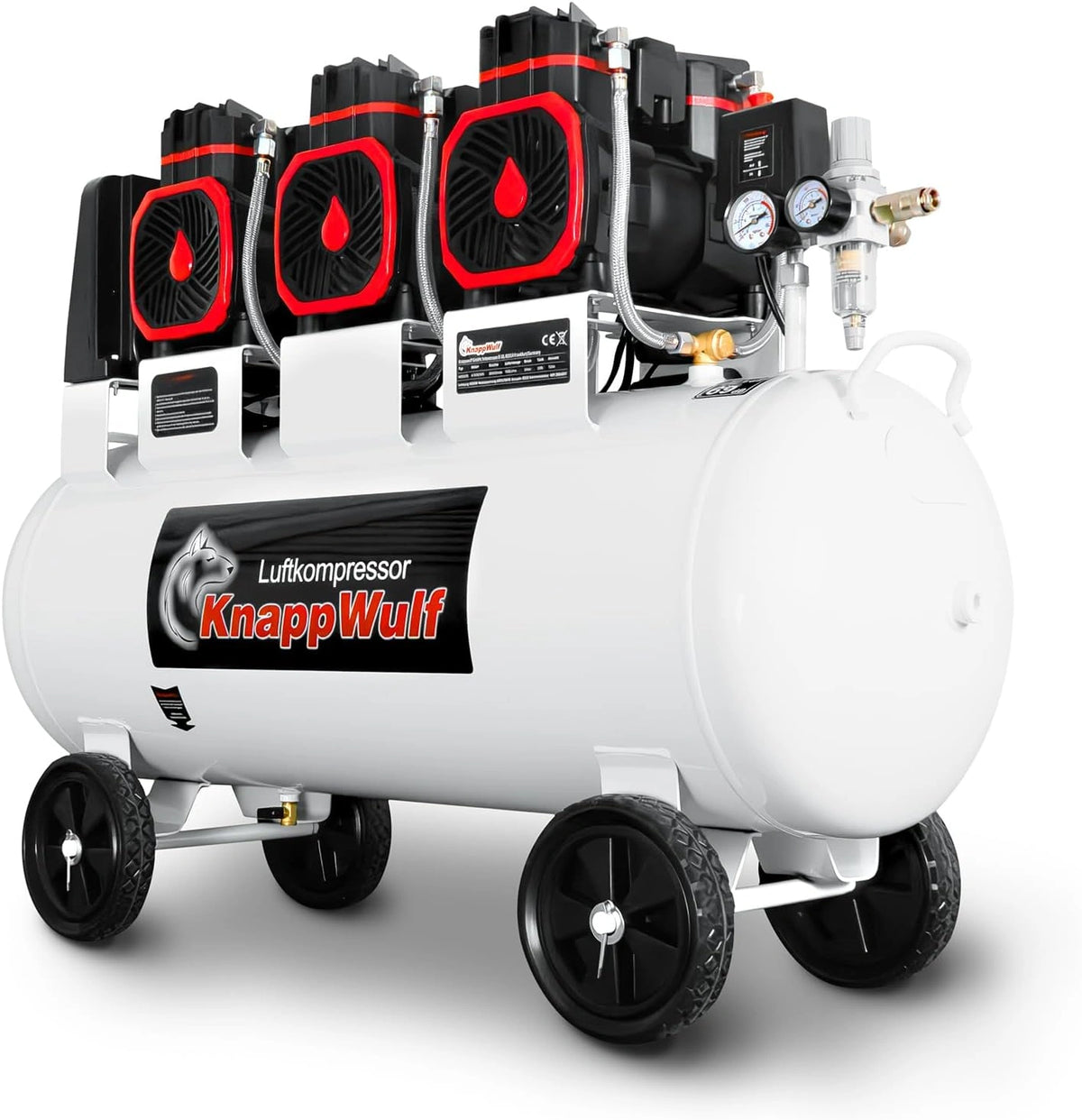 Kompresor KnappWulf, 3300 W, 100 l, 230 V