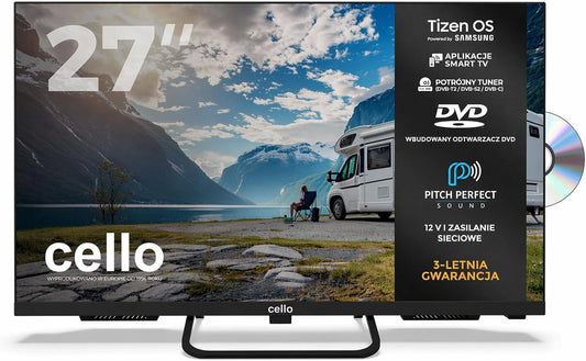 Telewizor Cello Ctrav-27TZF, 12 V