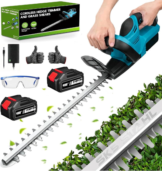 Nożyce do żywopłotu Akumulatorowe, 1000 W, 6,0 Ah, 21 V