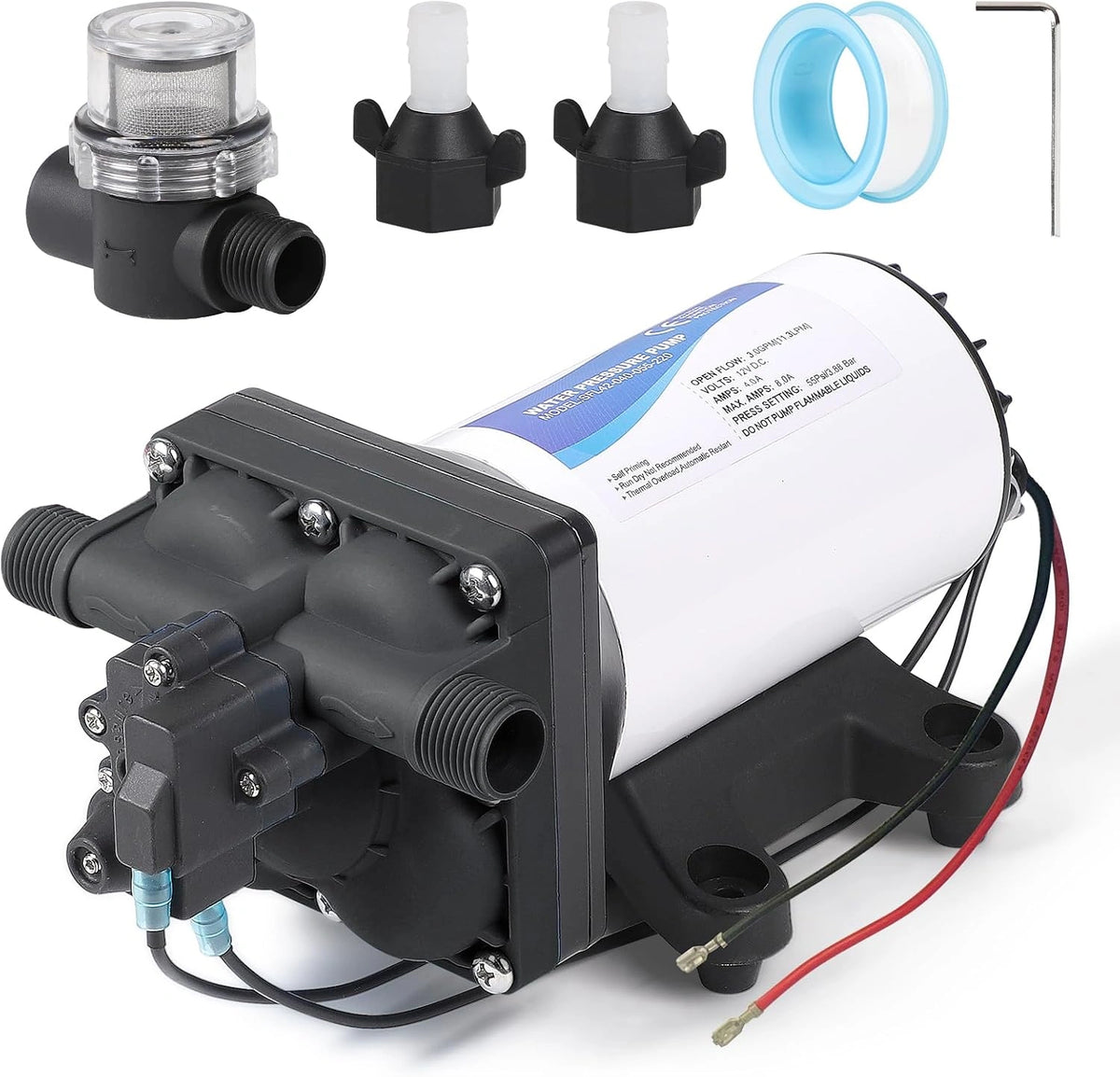 Pompa wodna CPROSP, 11,3 l, 12 V