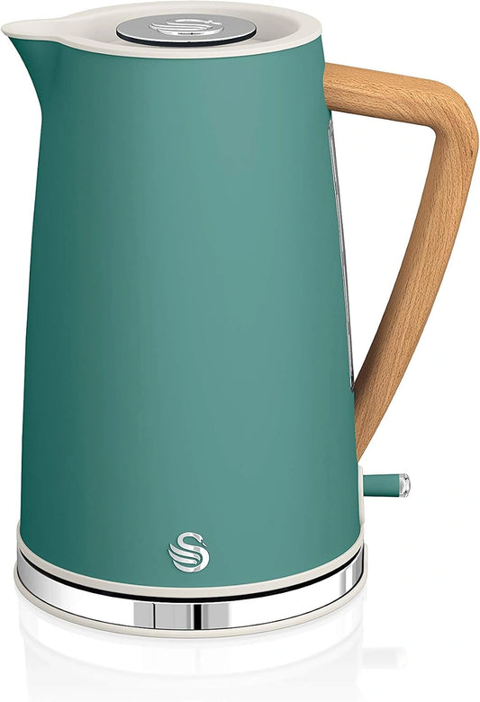 Czajnik elektryczny Swan, 2200 W, 1,7 l, bezprzewodowy, kolor zielony