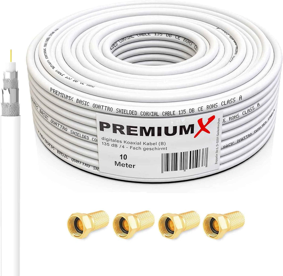 Kabel koncentryczny PremiumX BASIC