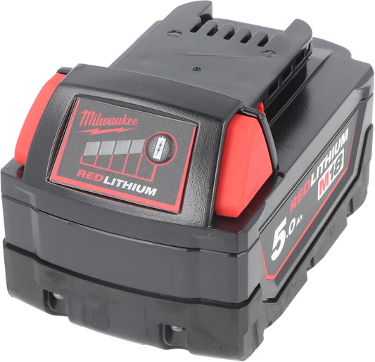 Akumulator Milwaukee, 5,0 Ah, 18 V, kolor czerwony