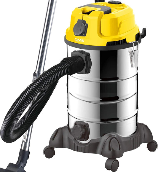 Odkurzacz DMS, 2300 W, 30 l, kolor żółty
