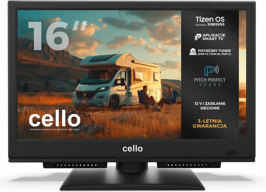 Telewizor Cello CTRAV-16TZ, 12 V