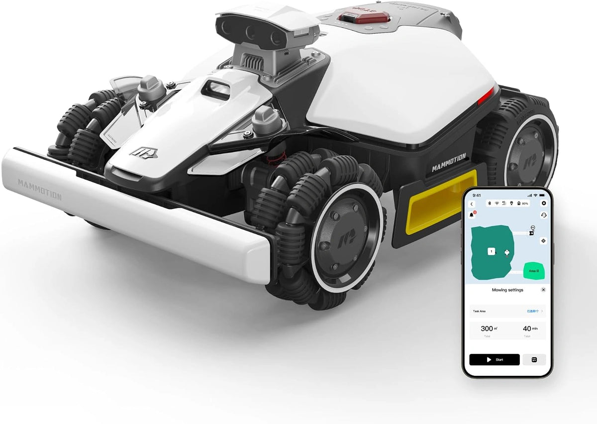 Robot koszący MAMMOTION LUBA, do 1000 m², bezprzewodowy