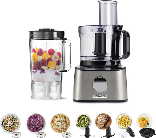 Robot kuchenny Kenwood, 2,1 l, kolor czarny i srebrny