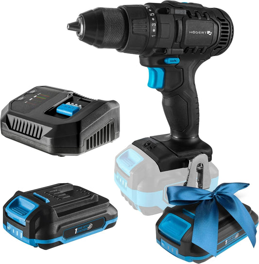Wiertarko-wkrętarka HÖGERT TECHNIK, 2,0 Ah, 18 V