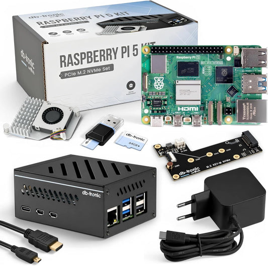 Dysk SSD Raspberry Pi 5, 27 W, 8 GB