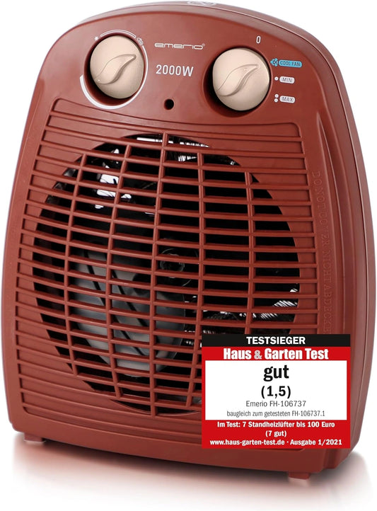 Wentylator EMERIO FH-106737.13, 2000 W, do 25 m²