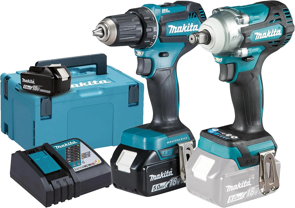 Elektronarzędzie Makita Ddf485, 18 V, kolor niebieski i czarny